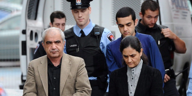 Mohammad Shafia, his wife Tooba, and their son Hamed, Afghan family came to Canada in 2007, murdered 3 daughters and first wife in June 2009